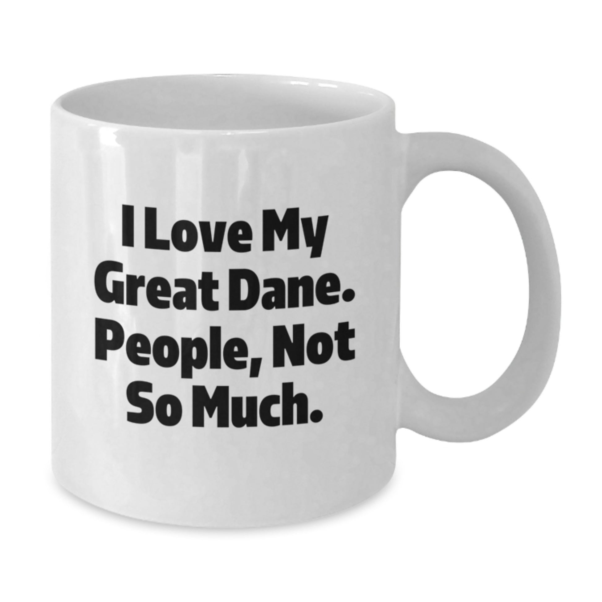 Funny Great Dane Dog Lover's Coffee Mug Gifts from Friends for Great Dane Dog Owners, Unique Graduation Gifts for Men - Additional