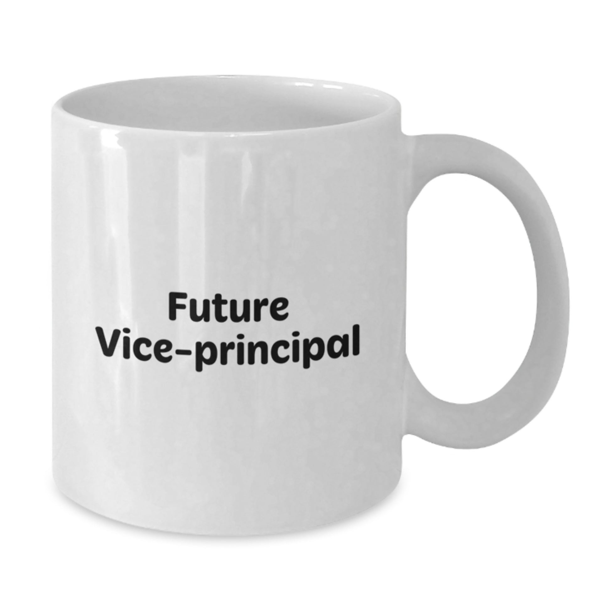 Funny Vice-Principal Gifts from Friends, Gifts for Vice-Principal, Future Vice-Principal Quote White Coffee Mug, Graduation Unique Gifts - Additional