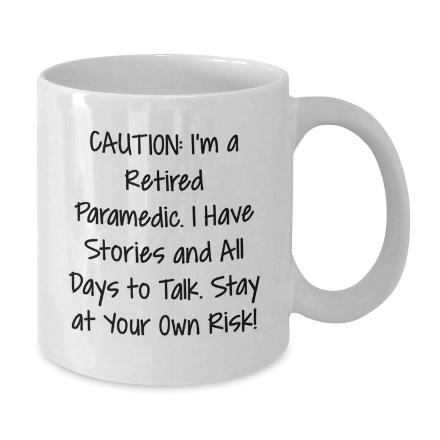 Funny Rescue Worker Gifts for Men, Rescue Worker Humor White Coffee Mug, Graduation Unique Gifts from Friends - Additional