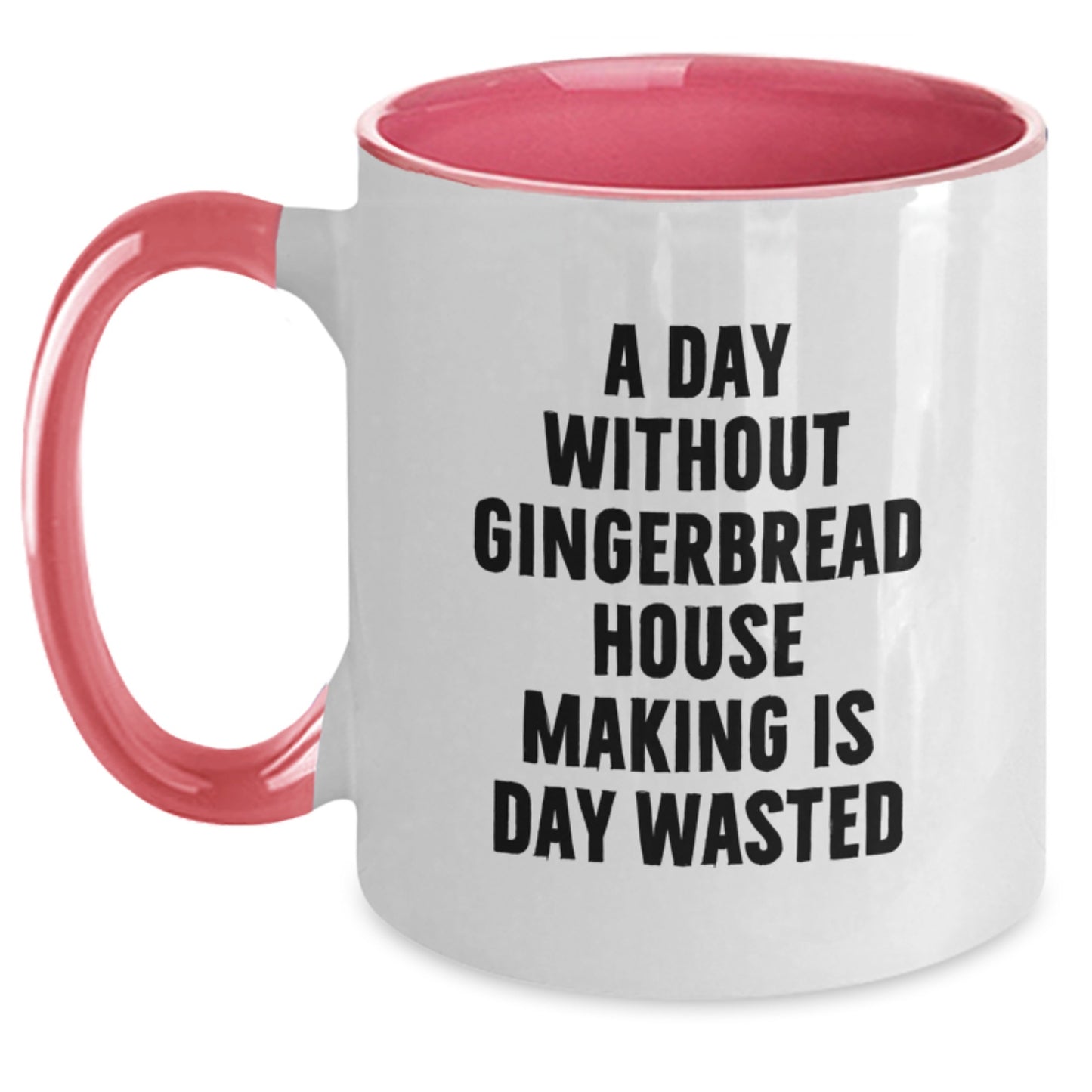 Gingerbread House Making Enthusiasts' Delight, Funny Quote Coffee Mug Gifts from Friends, Gifts for Gingerbread House Making Lovers, Birthday Unique Gifts - Main