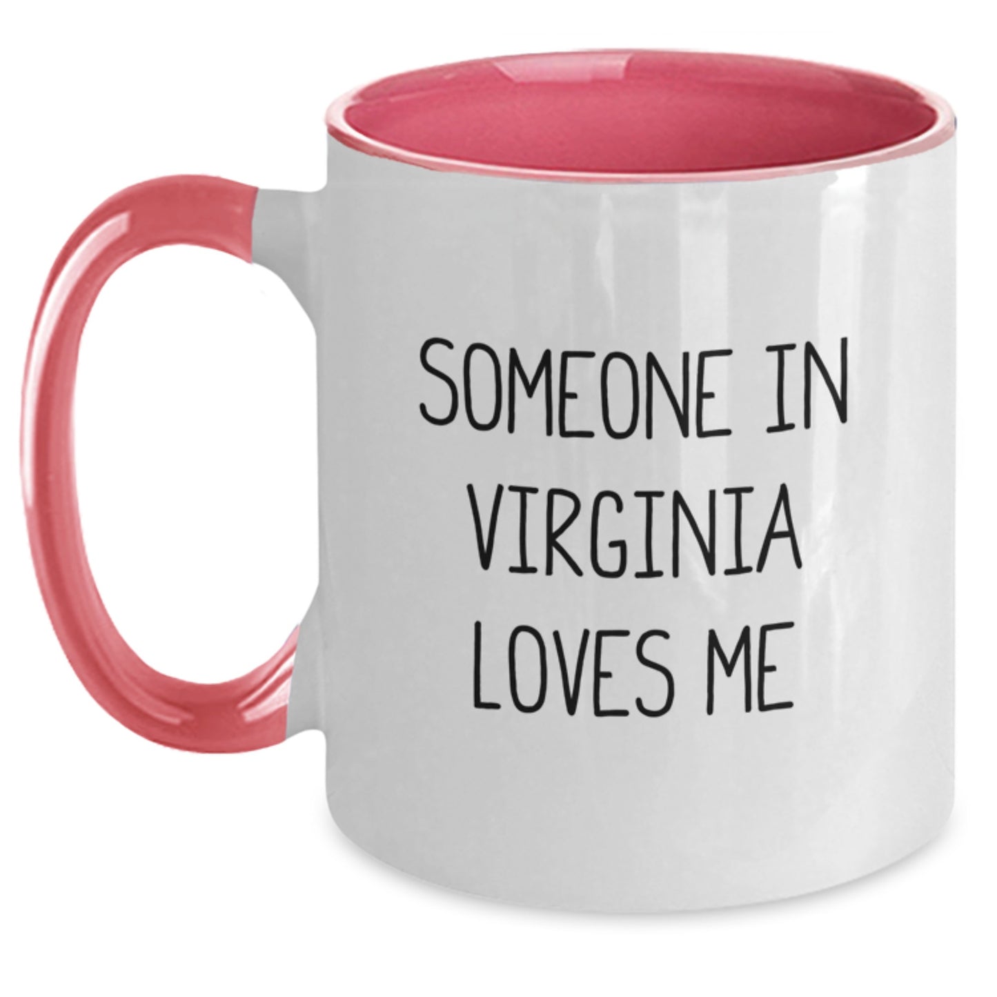 Funny Quotes for Virginia Lovers - Two Tone Coffee Mugs Gifts from Friends to Family, Birthday Unique Gifts - Main