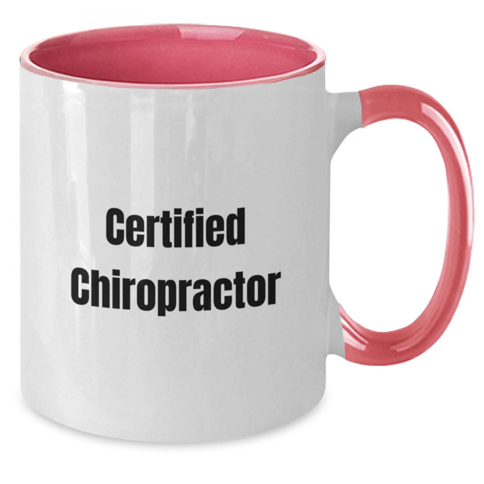 Chiropractor Gifts Funny Quote Two Tone Coffee Mug for Birthday, Gifts from Friends to Chiropractor, 11oz Ceramic Microwave Dishwasher Safe - Additional