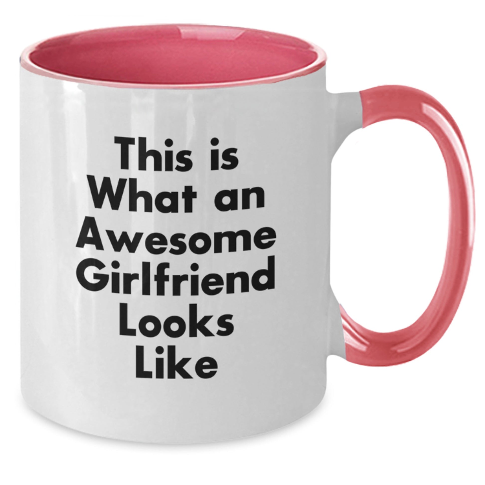 Funny Sweetheart Gifts for Her, This Is What An Awesome Sweetheart Looks Like, Two Tone Coffee Mug for Graduation, Gifts from Men to Sweetheart, 11oz Ceramic Microwave Dishwasher Safe - Additional