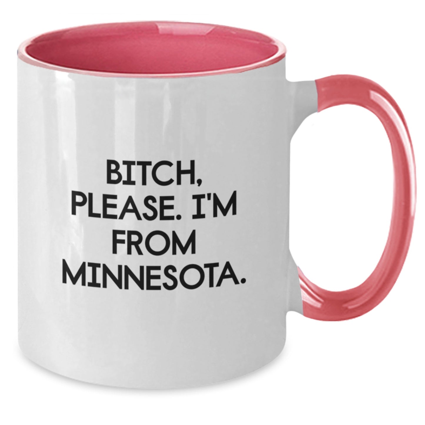 Funny Minnesota Two Tone Coffee Mug Gifts from Friends to Minnesota Birthday - Additional