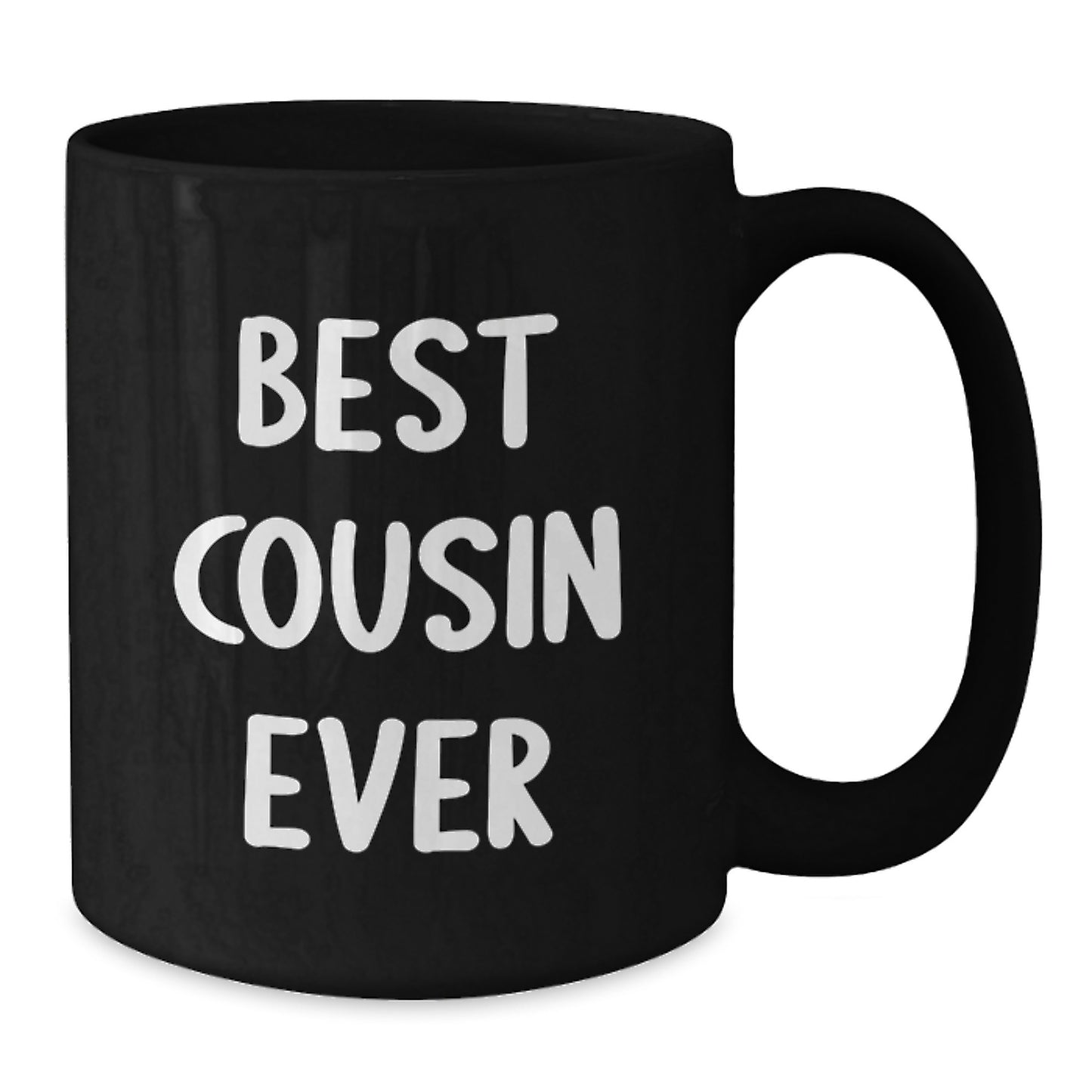 Funny Cousin Gifts Best Cousin Ever Black Coffee Mugs for Graduation from Family, Gifts for Cousin - Additional