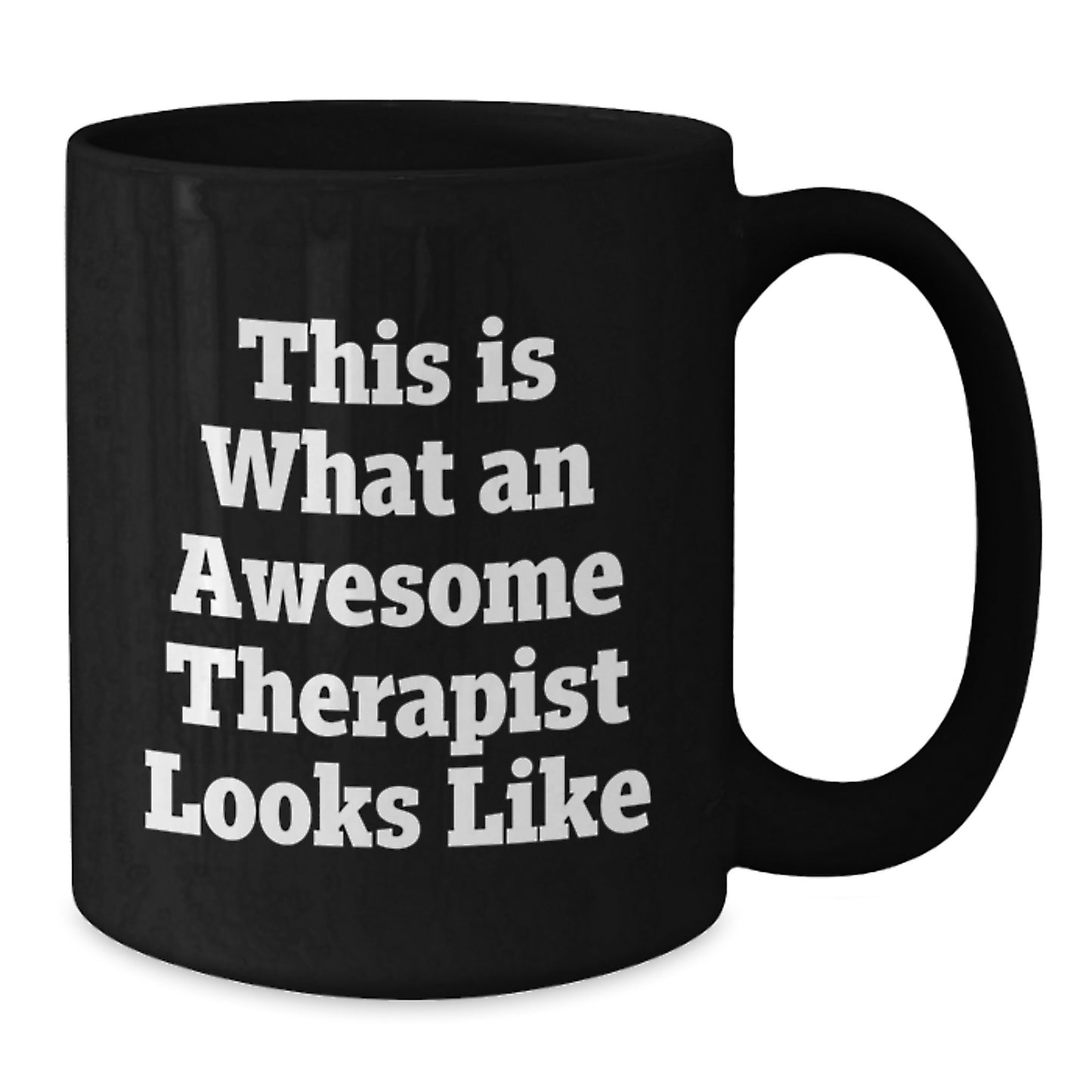 Funny Therapist Gifts from Friends, Gifts for Therapist Happy Birthday Unique Mugs, This Is What An Awesome Therapist Looks Like - Additional
