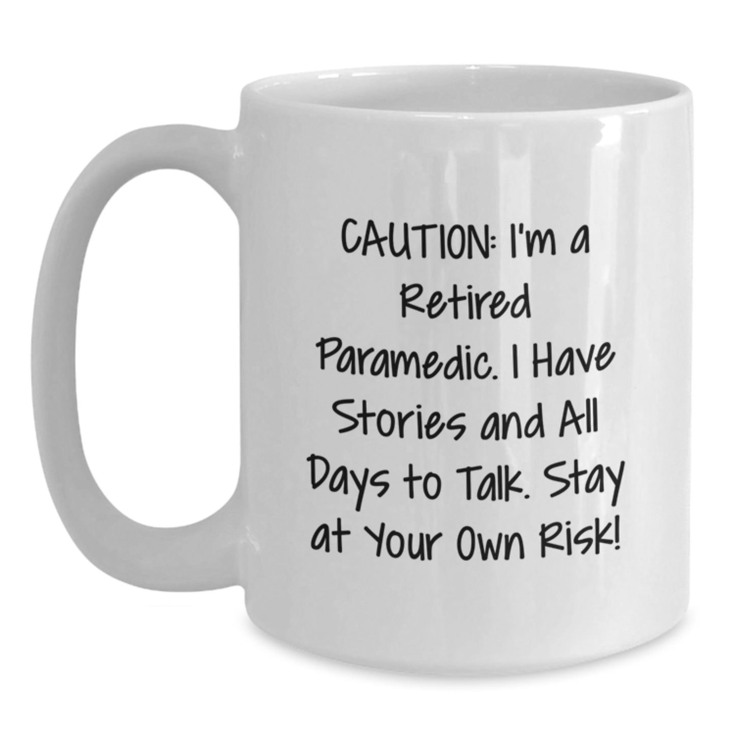 Funny Rescue Worker Gifts for Men, Rescue Worker Humor White Coffee Mug, Graduation Unique Gifts from Friends - Main