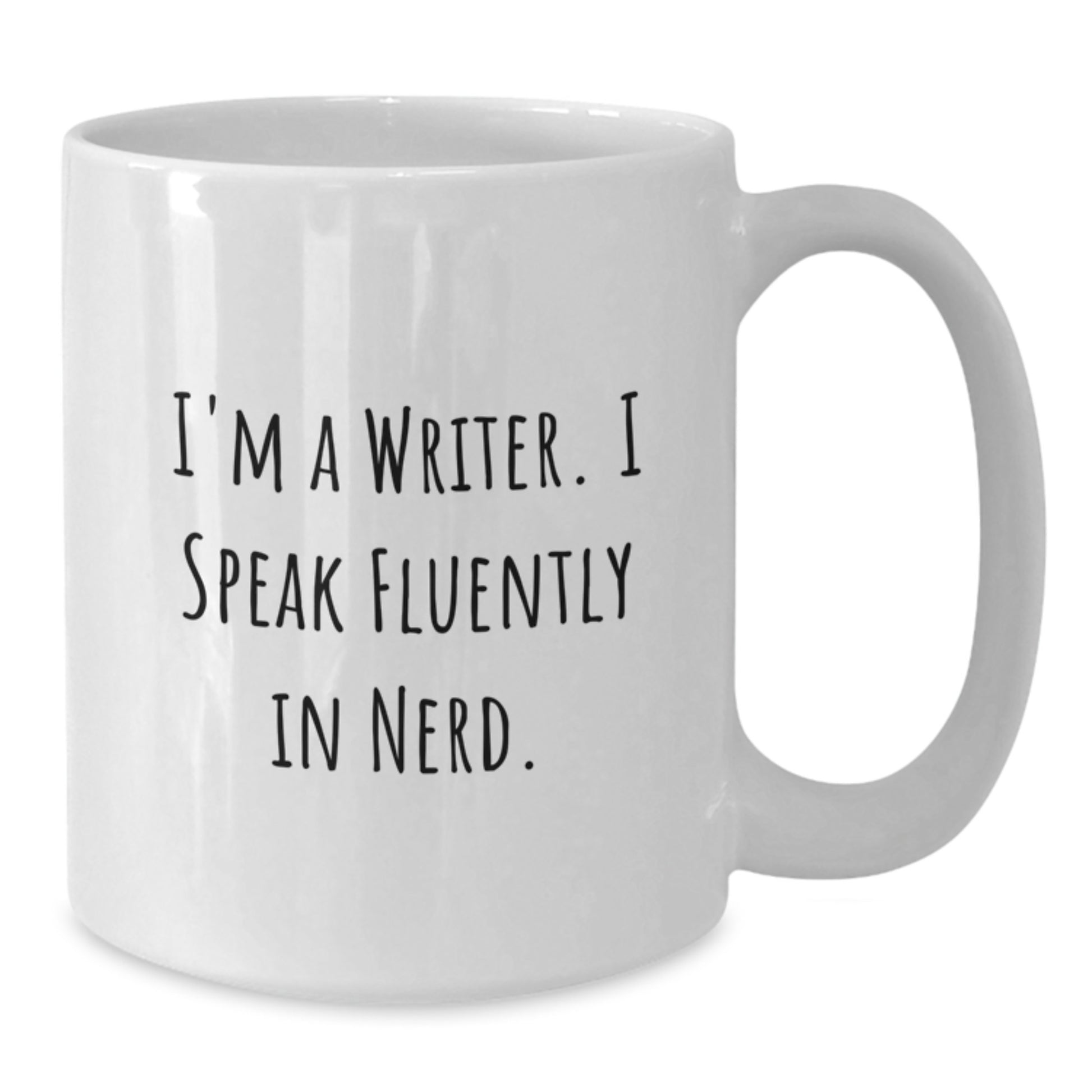Writer Humor Gifts from Friends, Gifts for Writers on Birthday, Funny White Coffee Mug - Additional