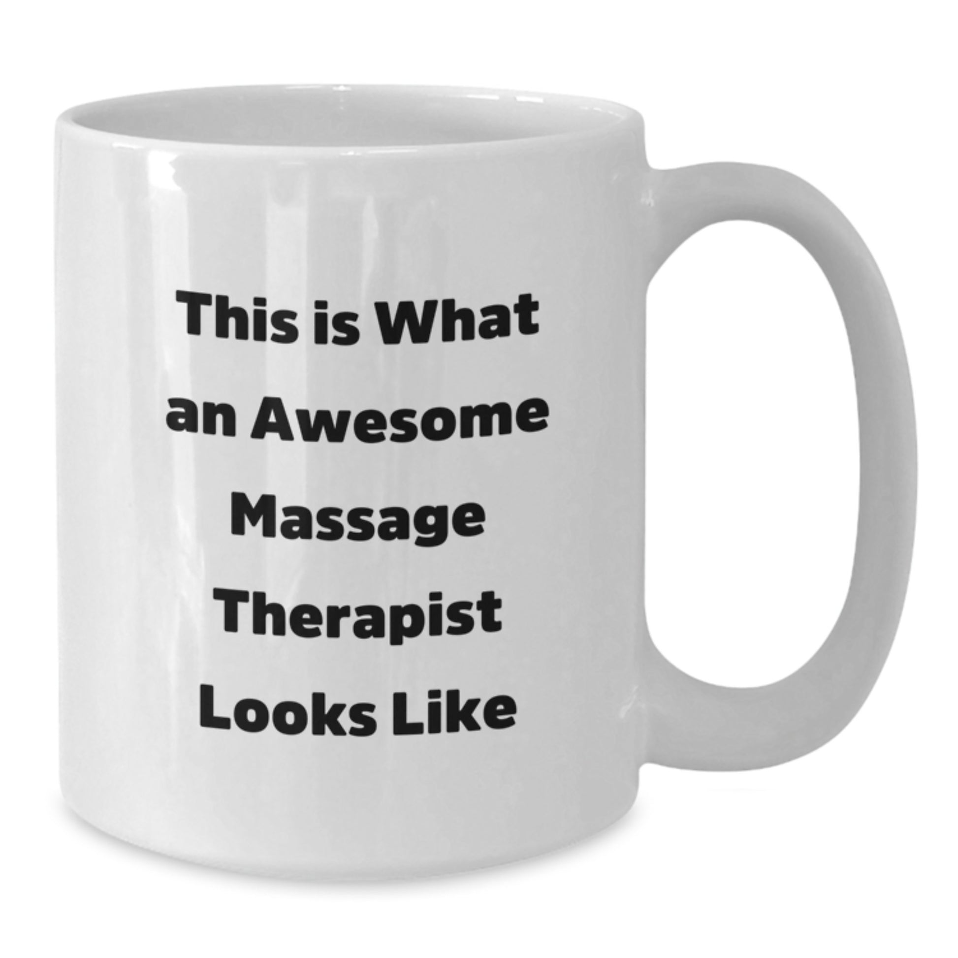 Massage Therapist Gifts from Friends for Awesome Massage Therapist, Funny White Coffee Mug, Birthday Unique - Additional