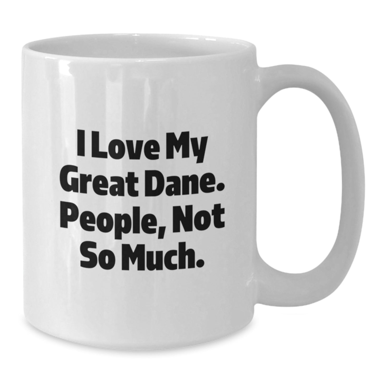 Funny Great Dane Dog Lover's Coffee Mug Gifts from Friends for Great Dane Dog Owners, Unique Graduation Gifts for Men - Additional