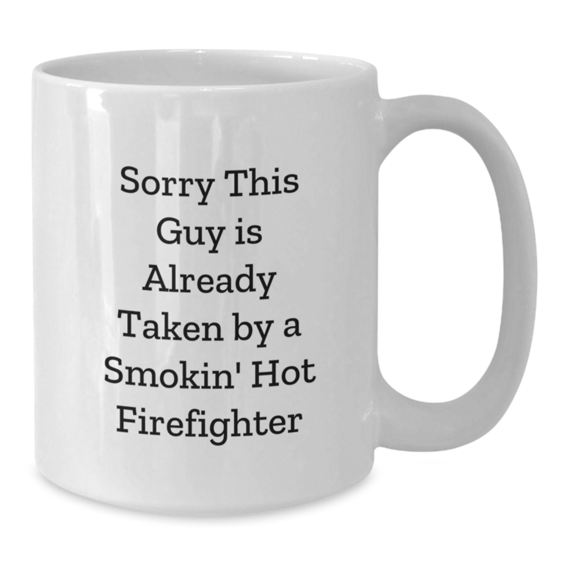 Firefighter Gifts for Him, White Coffee Mug with Funny Quote, Graduation Unique Gifts from Family, Friends, or Coworkers for Firefighter - Additional