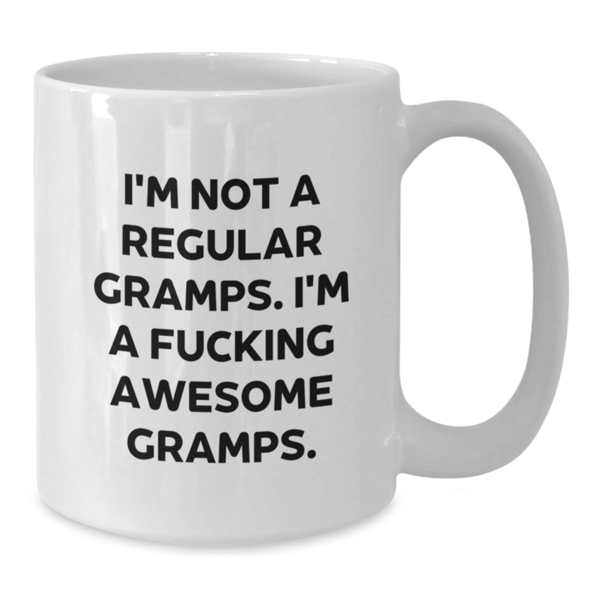 Funny Gramps Gifts from Friends and Family - White Coffee Mug for Gramps Graduation Unique Gifts - Additional