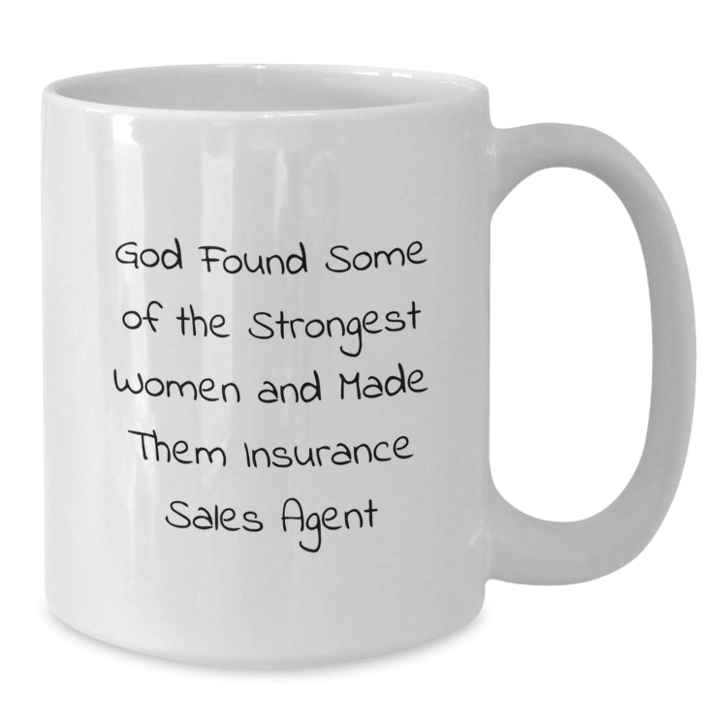 Funny Insurance Sales Agent Gifts from Friends - White Coffee Mug for Insurance Sales Agent Graduation - Additional