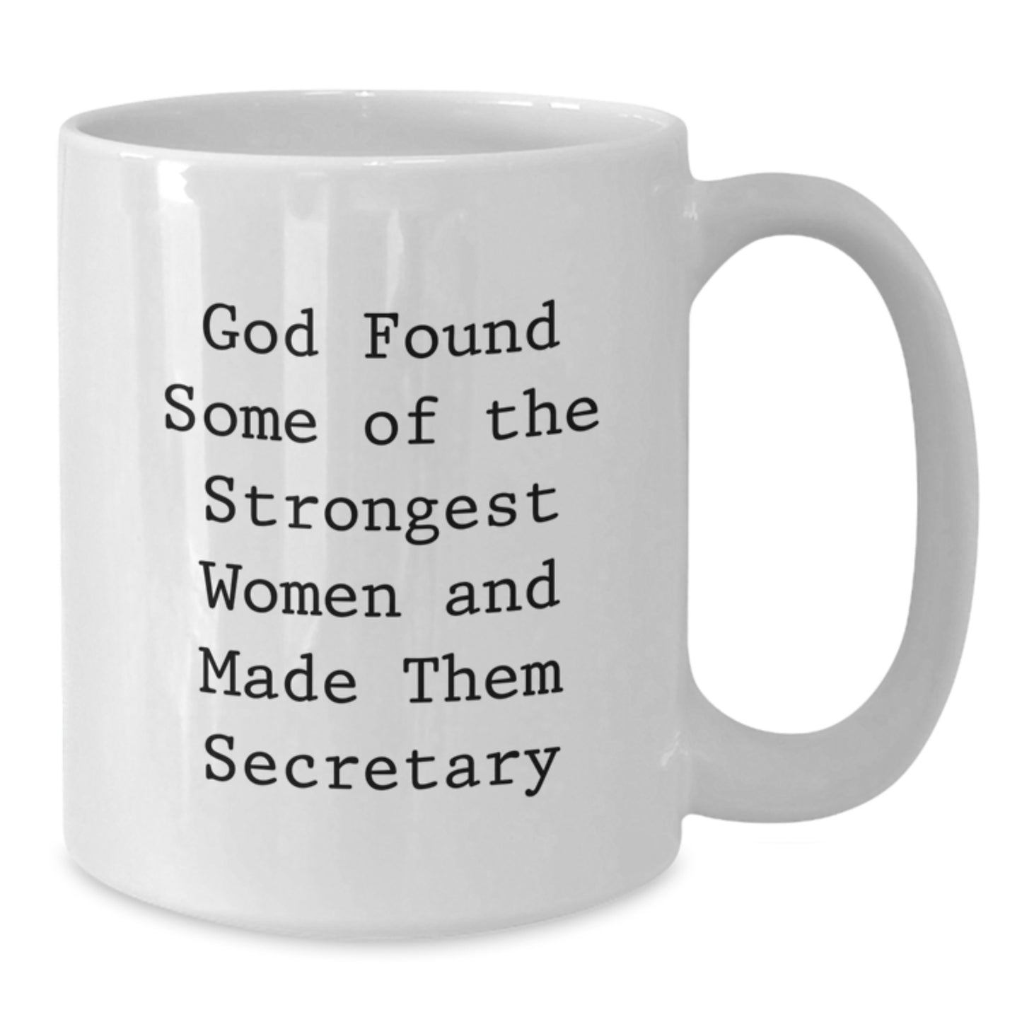 Funny Secretary Gifts from Women for Men, Unique White Coffee Mug with Inspirational Quote, Graduation Gifts for Secretary, Funny Mugs for Coworkers and Friends - Additional