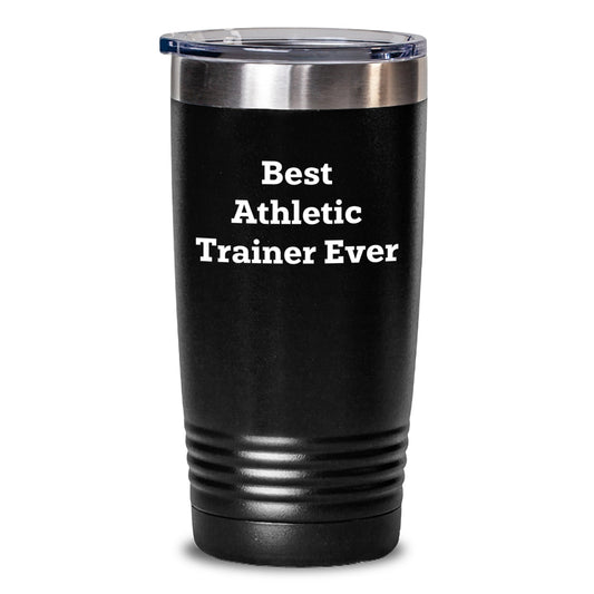 Funny Athletic Trainer Gifts, Best Tumbler Ever, Birthday Unique Gifts for Men from Friends - 'Best Athletic Trainer Ever' - Main