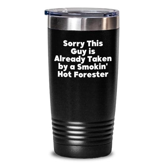 Forester Gifts, Funny Quote Tumbler, 20oz or 30oz Stainless Steel Vacuum Insulated Tumbler, Gifts from Friends, Graduation Unique Gifts for Forester - Main