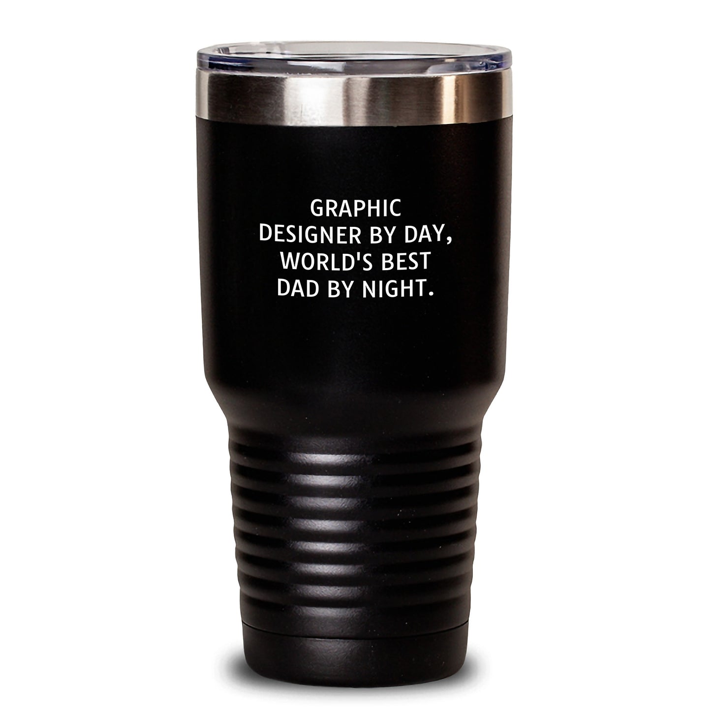 Funny Graphic Designer Gifts, World's Best Dad Tumbler, Birthday Unique Presents from Family, Friends, or Coworkers to Graphic Designer - Main