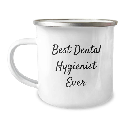 Funny Dental Hygienist Gifts from Friends, Gifts for Best Dental Hygienist Ever, Birthday Unique Mugs for Camping Enthusiasts, Ever Best Dental Hygienist, Gifts from Friends for Best Dental Hygienist - Image 1