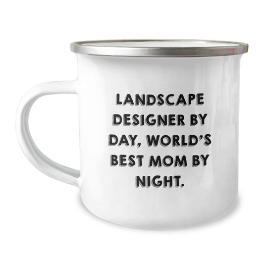 Landscape Designer Gifts from Family - Birthday Unique Ideas for Women, Funny Quote Mugs for Coworkers, Camping Mug for Friends and Family - Image 1