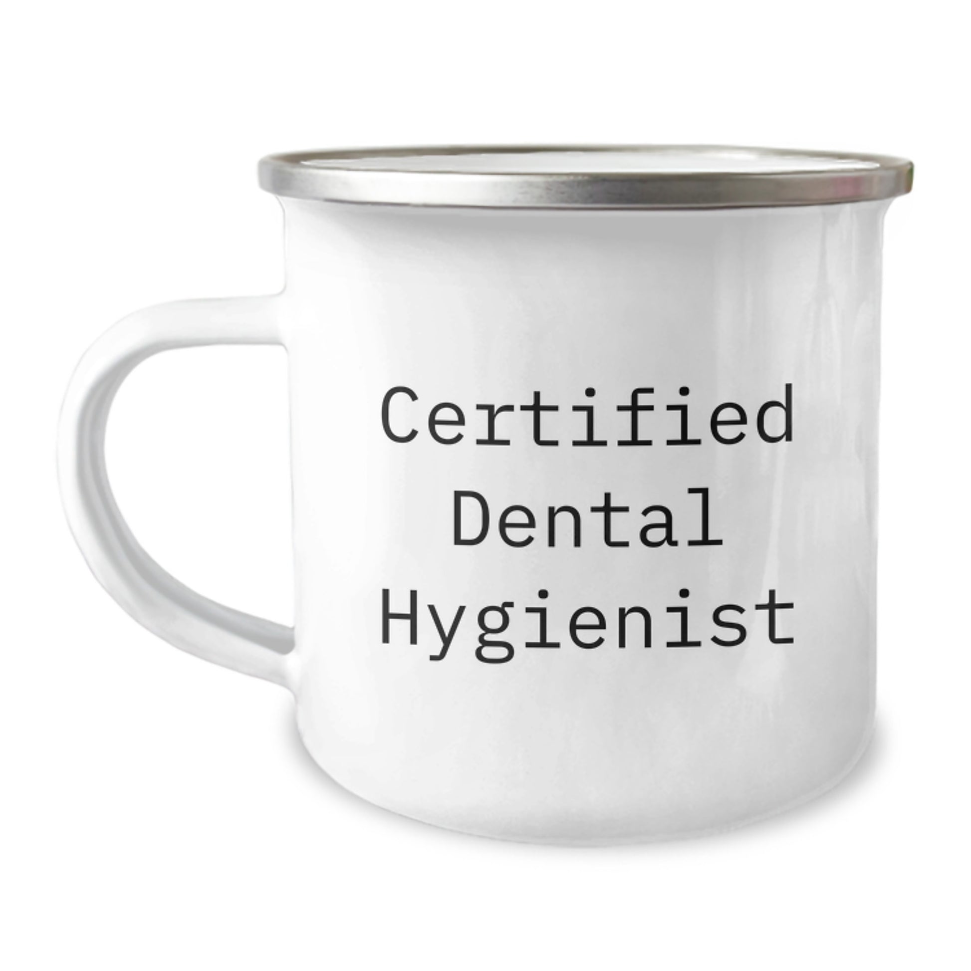 Dental Hygienist Gifts from Men to Certified Dental Hygienist, Funny Quote on Camping Mug for Graduation Unique Gifts - Image 1