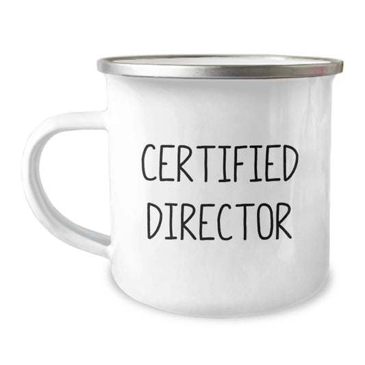 Funny Inspirational Director Gifts from Friends for Director, Camping Mug for Graduation, 'You're a-maze-ing' Quote - Image 1