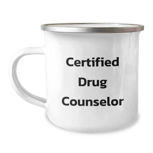 Funny Certified Drug Counselor Birthday Unique Gifts from Friends to Family - 'You're a Lifeline' Quote on Camping Mug for His Her Friends Coworkers - Image 1