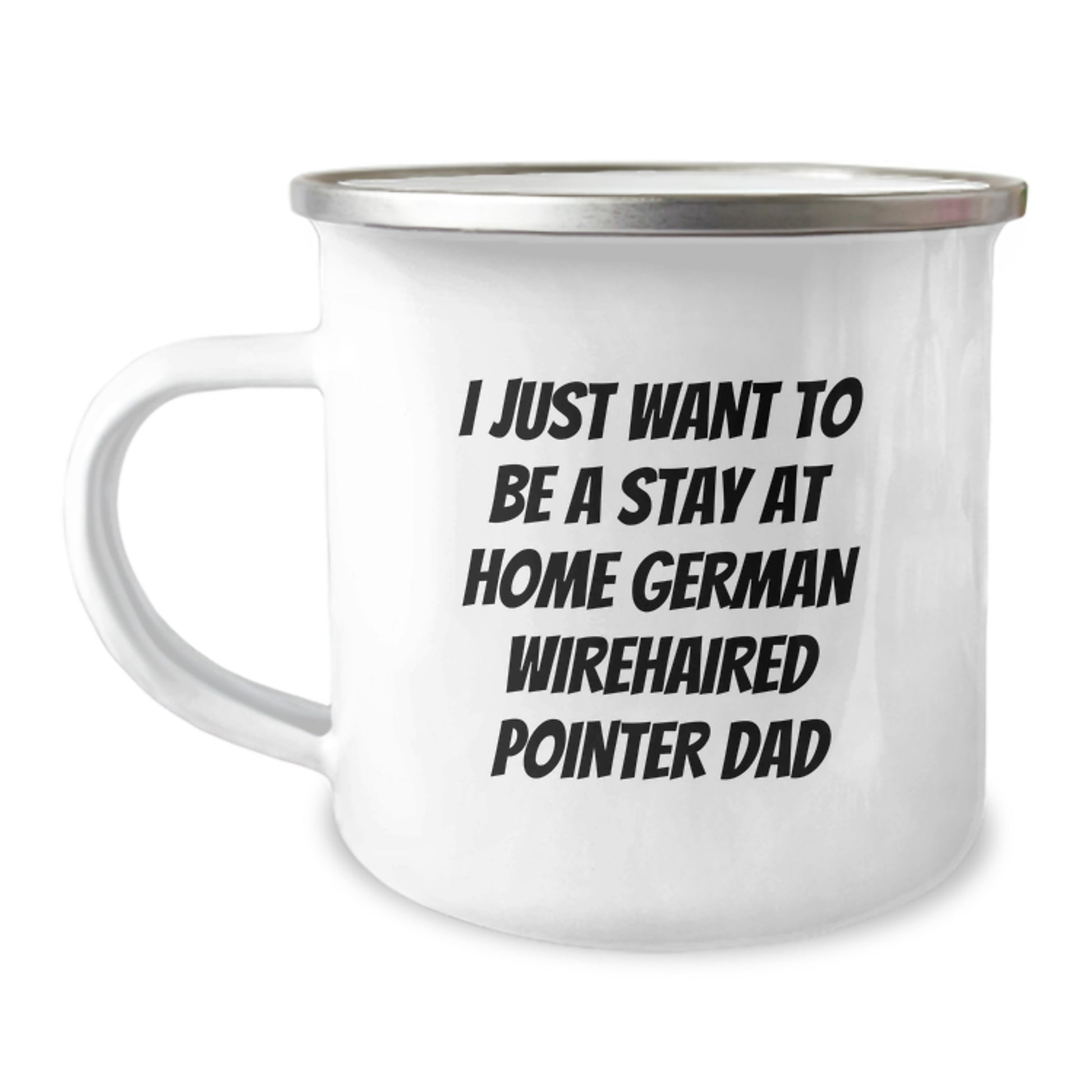 German Wirehaired Pointer Dog Gifts, Funny Camping Mug for German Wirehaired Pointer Dog Parents, Gifts from Men to German Wirehaired Pointer Dog Dads, Birthday Unique Gifts - Image 1