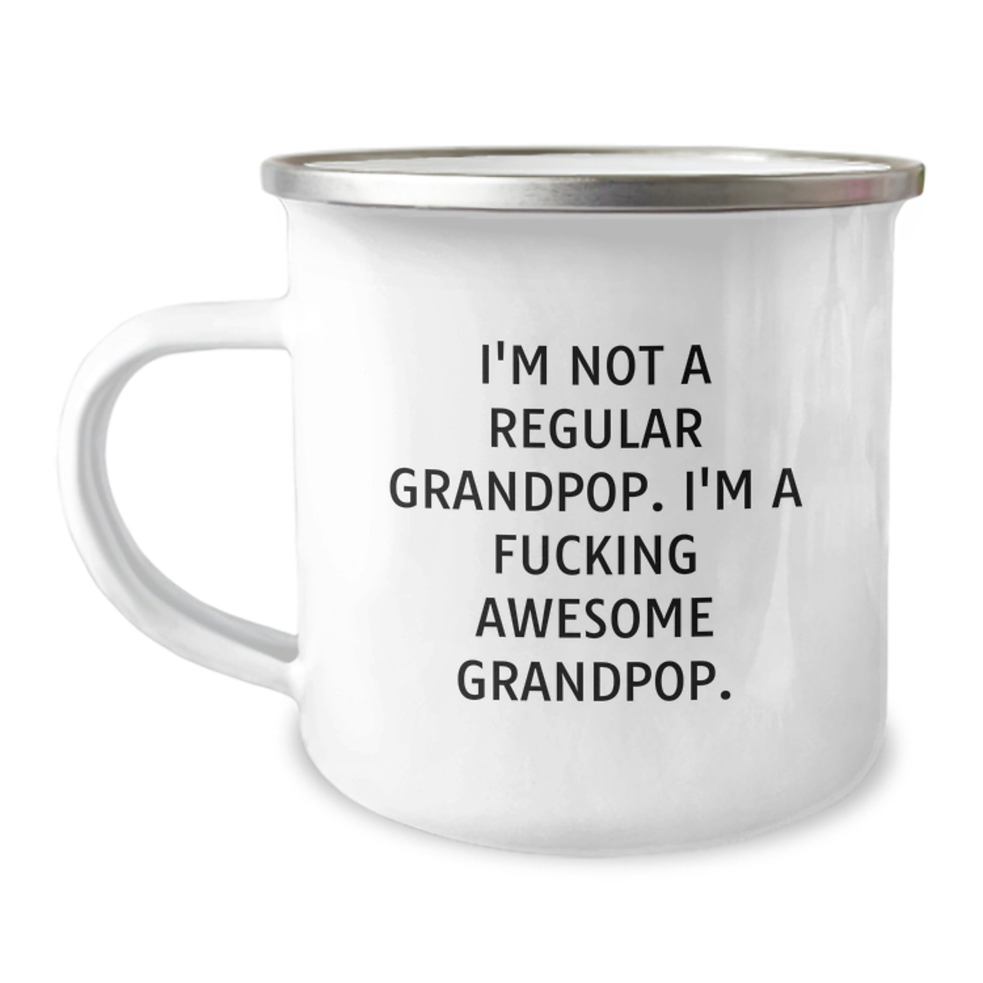 Funny Grandpop Gifts, Camping Mug for Awesome Grandpops, Gifts from Family, Unique Graduation Gifts - Image 1