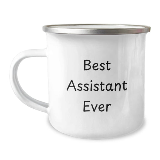 Funny Best Assistant Ever Gifts from Friends for Camping Mug Birthday - Image 1