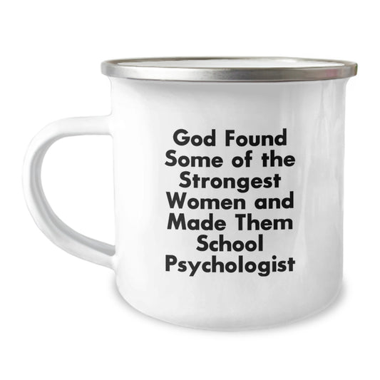 Gifts from Friends and Family for School Psychologist, Inspirational Camping Mug for Graduation - Image 1