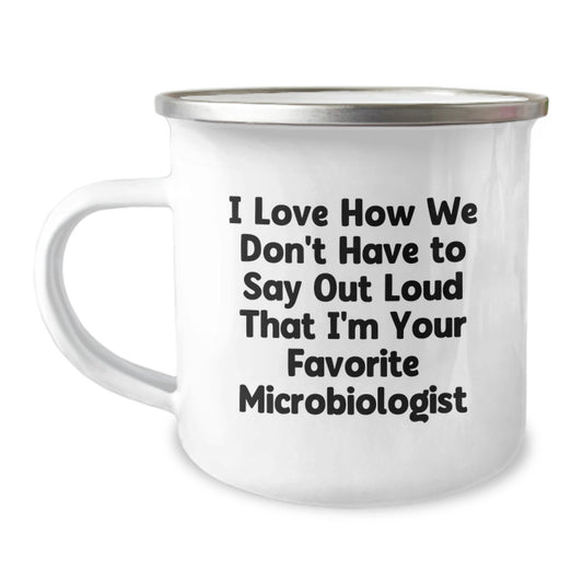 Funny Microbiologist Gifts from Friends, Inspirational Quote for Her Graduation, Camping Mug of Joy - Gifts for Microbiologist Women, Unique Graduation Gifts - Image 1
