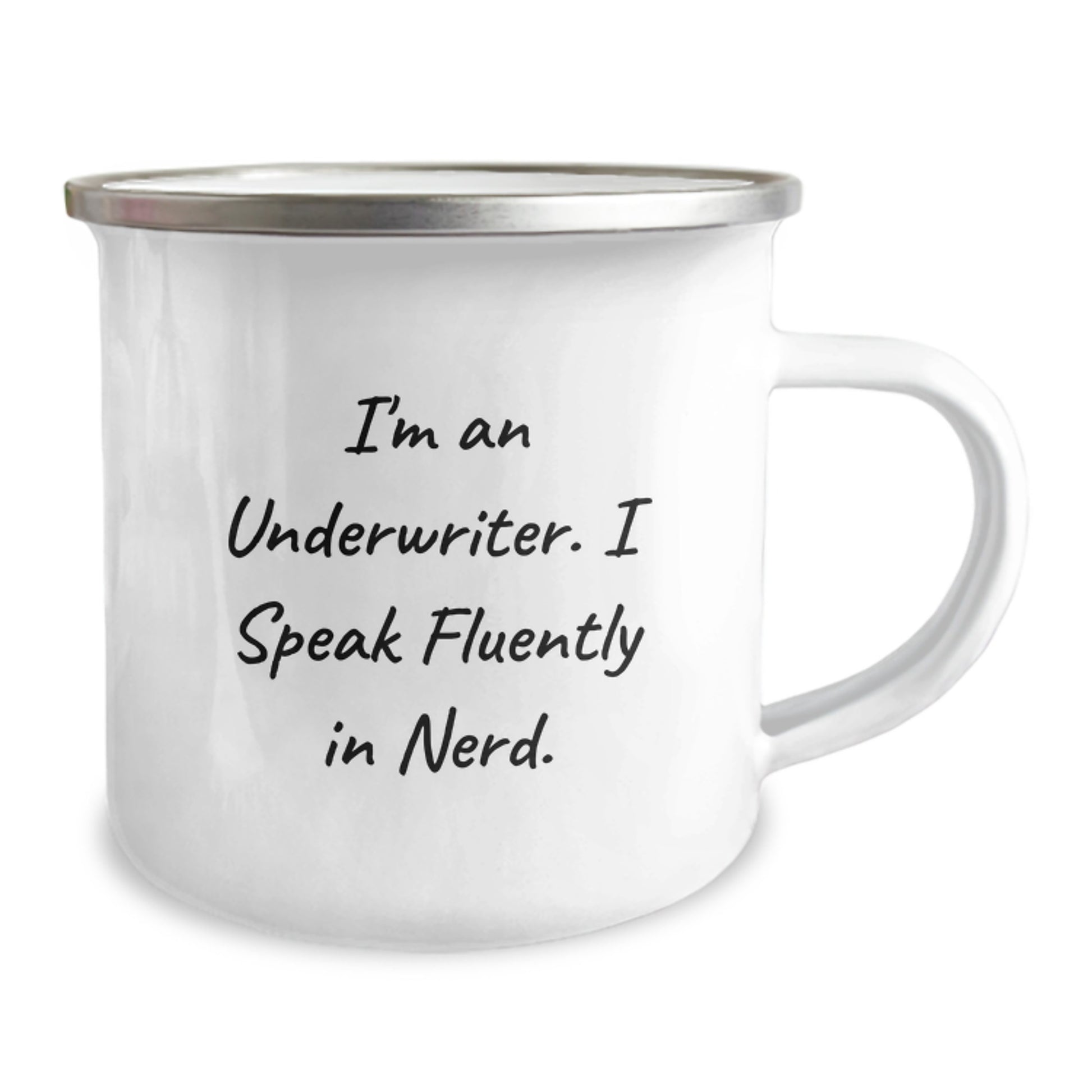 Funny Underwriter Gifts, I'm An Underwriter. I Speak Fluently In genius., Birthday Unique Gifts from Family to Underwriter - Image 2