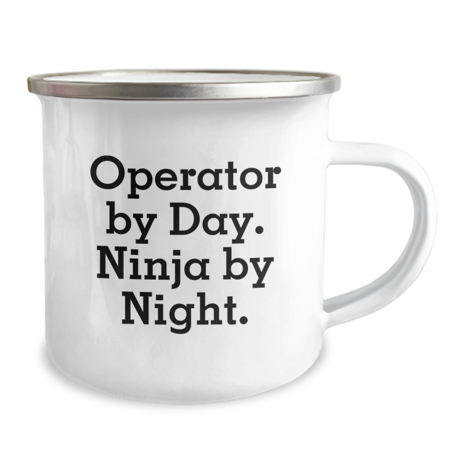 Operator Gifts by Day, Ninja Gifts by Night, Funny Camping Mug, Perfect Birthday Unique Gift for Operator, Gifts from Friends, Camping Mugs for Operator, Unique Gifts for Operator - Image 2