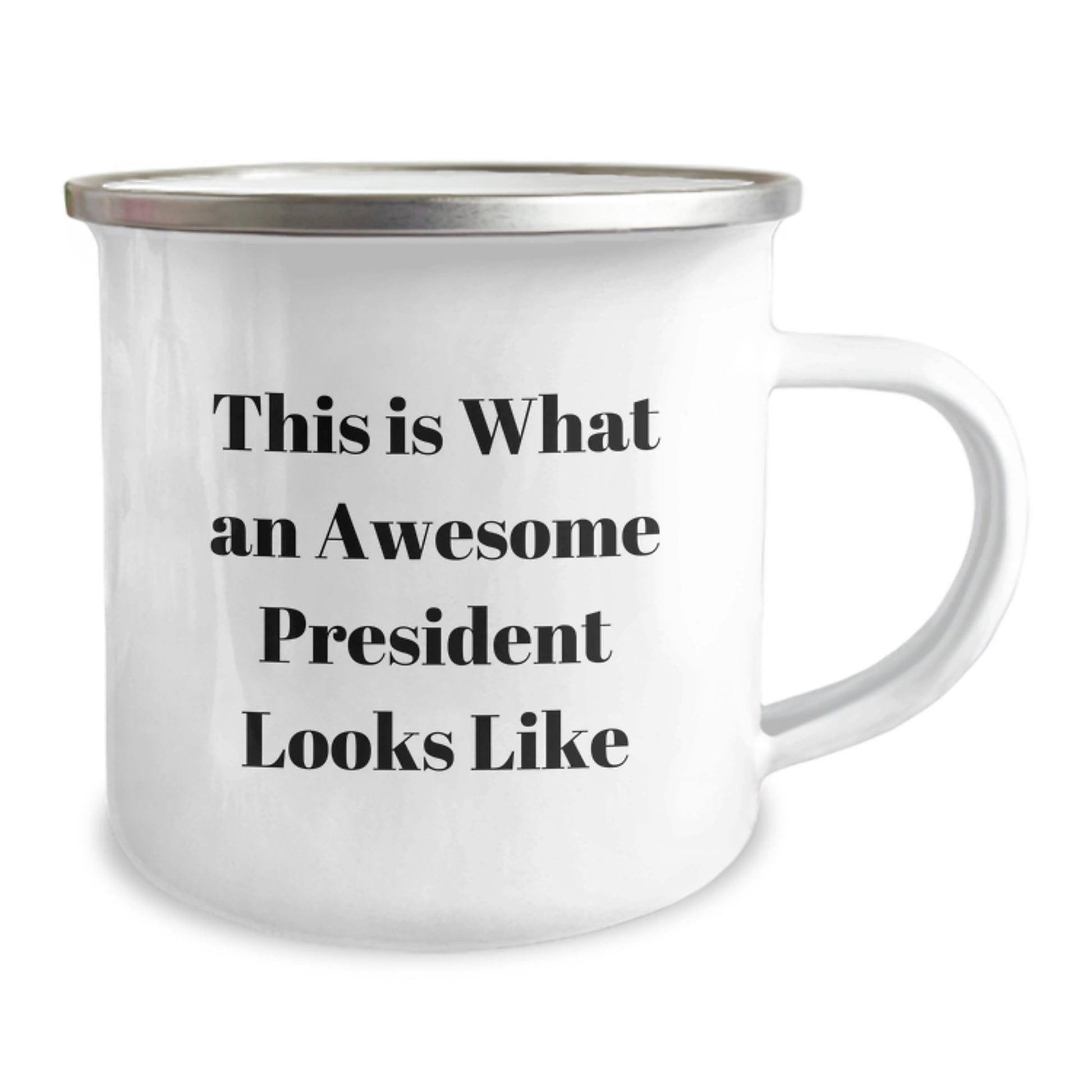 Funny President Gifts for Men - This Is What An Awesome President Looks Like, Birthday Unique Gifts from Friends, President Camping Mug - Image 2