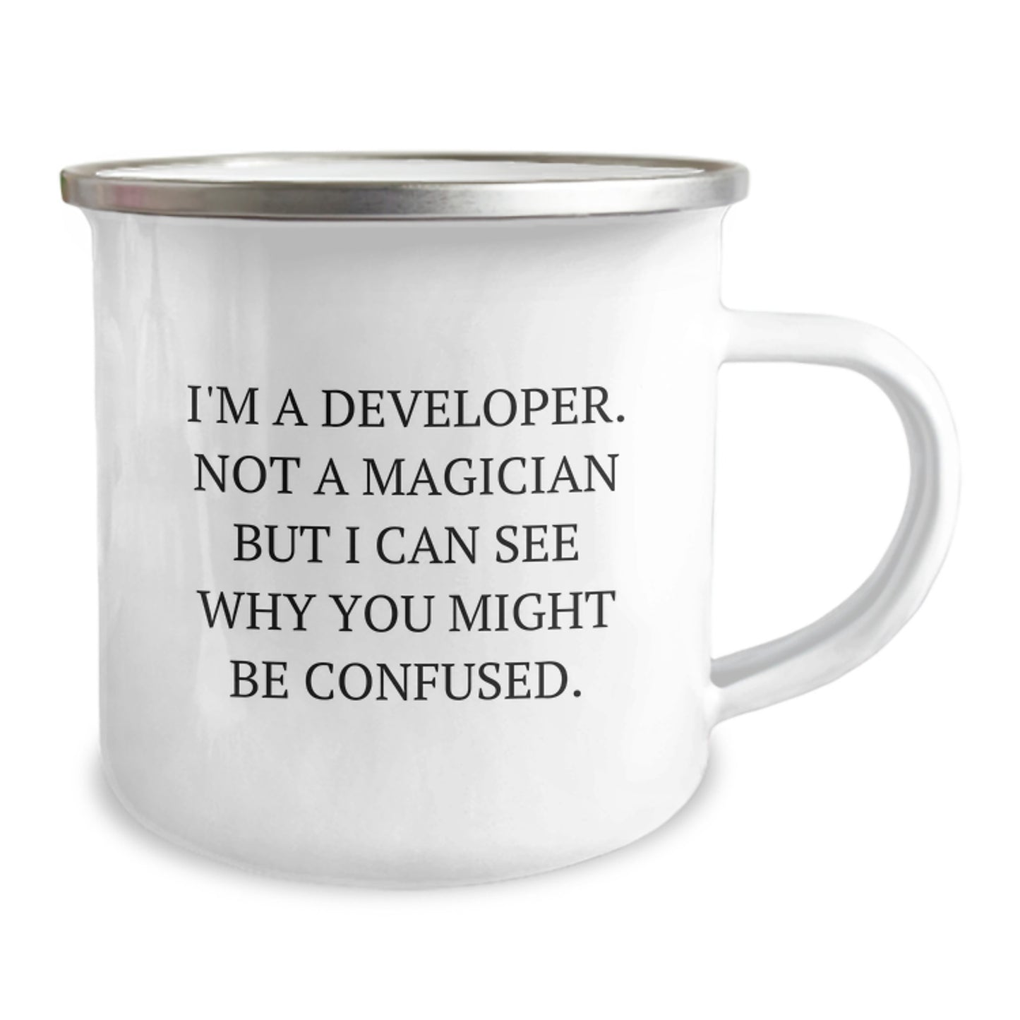 'Developer Gifts' - I'm A Developer. Not A Magician But I Can See Why You Might Be Confused. Gifts from Coworkers to Developer Friends, Unique Birthday Unique Gifts - Image 2