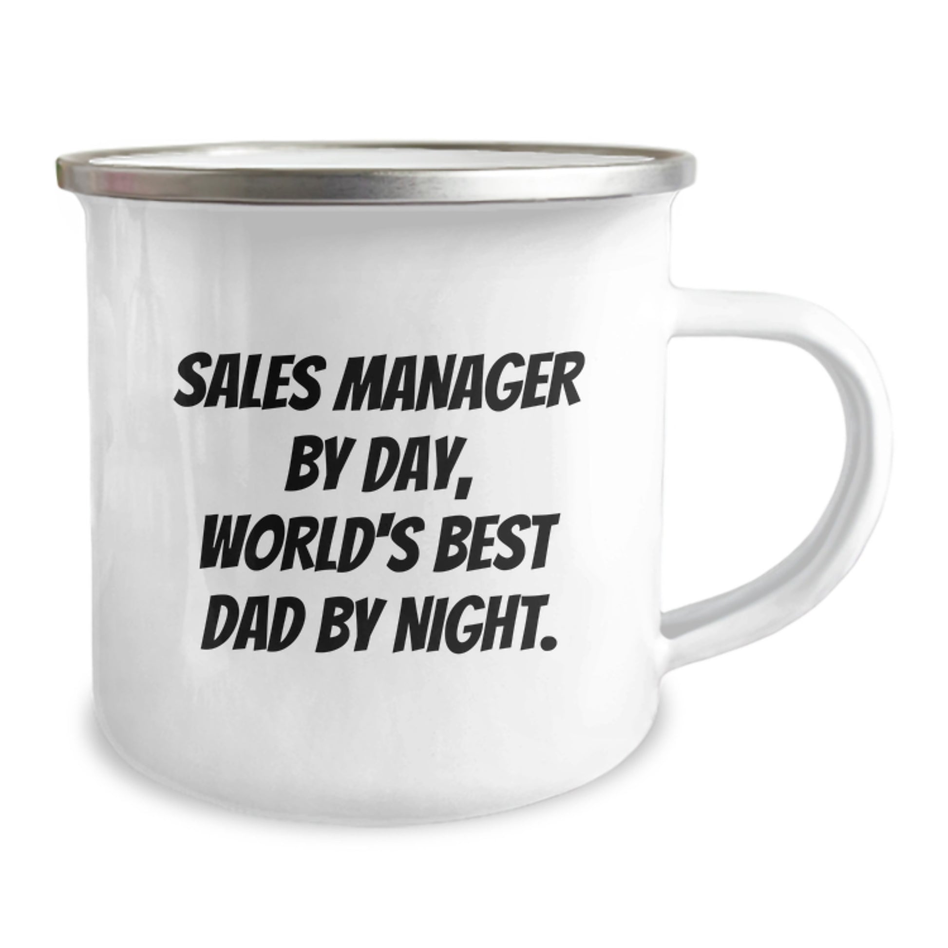 Sales Manager Gifts, Funny Quote Camping Mug, Birthday Unique Gifts from Family, for Sales Manager, Dad - Image 2