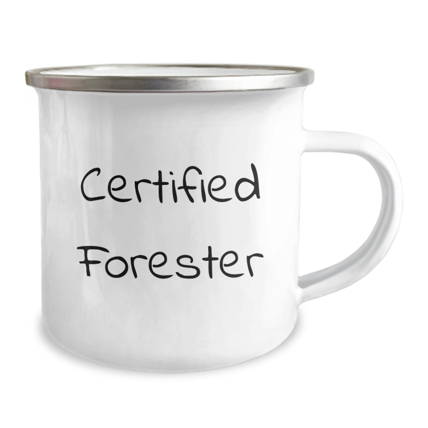 Funny Forester Gifts from Friends, Certified Forester Graduation Unique Gifts for Men, Camping Mug with Inspirational Quote - Image 2