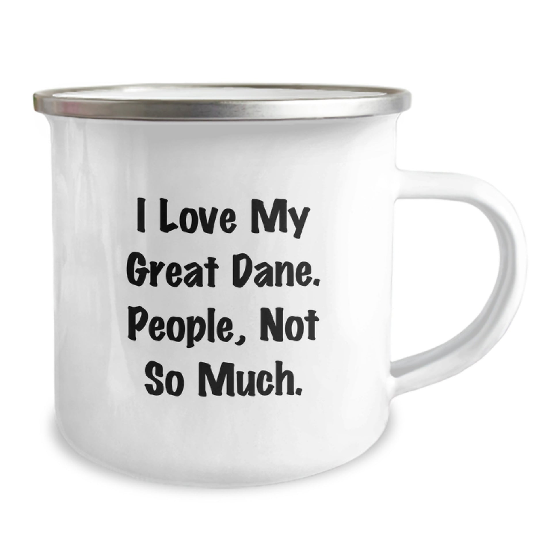 Funny Great Dane Dog Gifts from Friends for Men, Unique Camping Mugs for Graduation, I Love My Great Dane, People Not So Much, Gifts from Family - Image 2