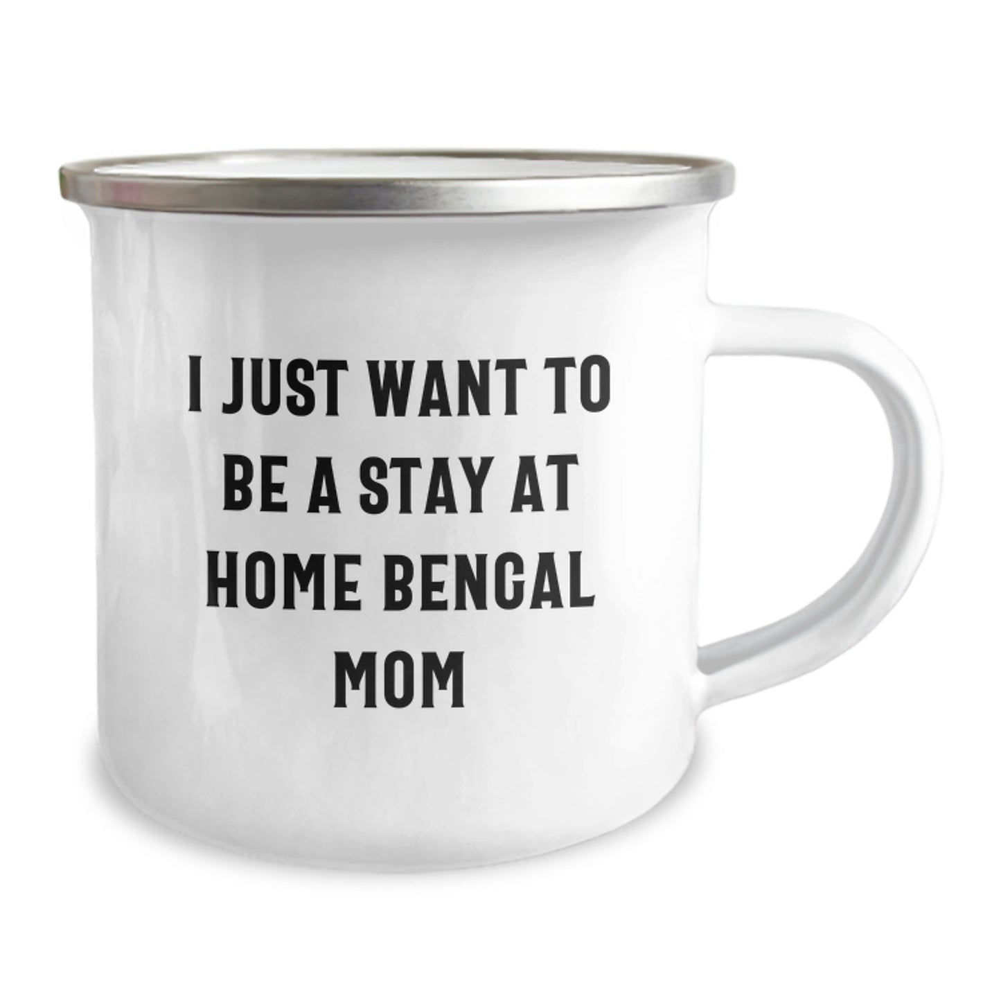 Bengal Cat Camping Mug, Funny Quote, Gifts from Mom for Graduation, Bengal Cat Mom, Stay at Home Mom - Image 2