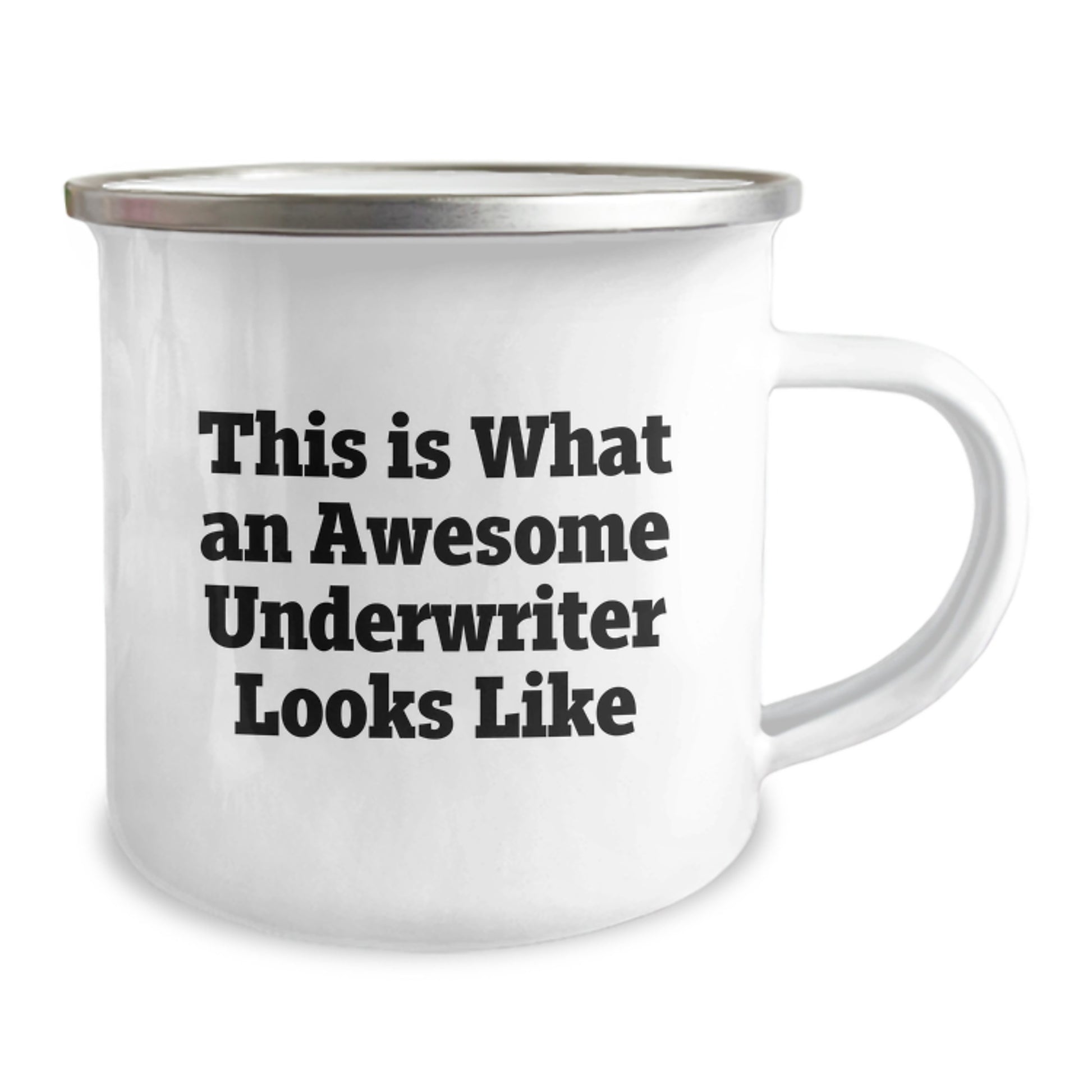 Underwriter Gifts - Funny Camping Mug, This Is What An Awesome Underwriter Looks Like, Unique Birthday Unique Gifts from Friends to Coworkers - Image 2