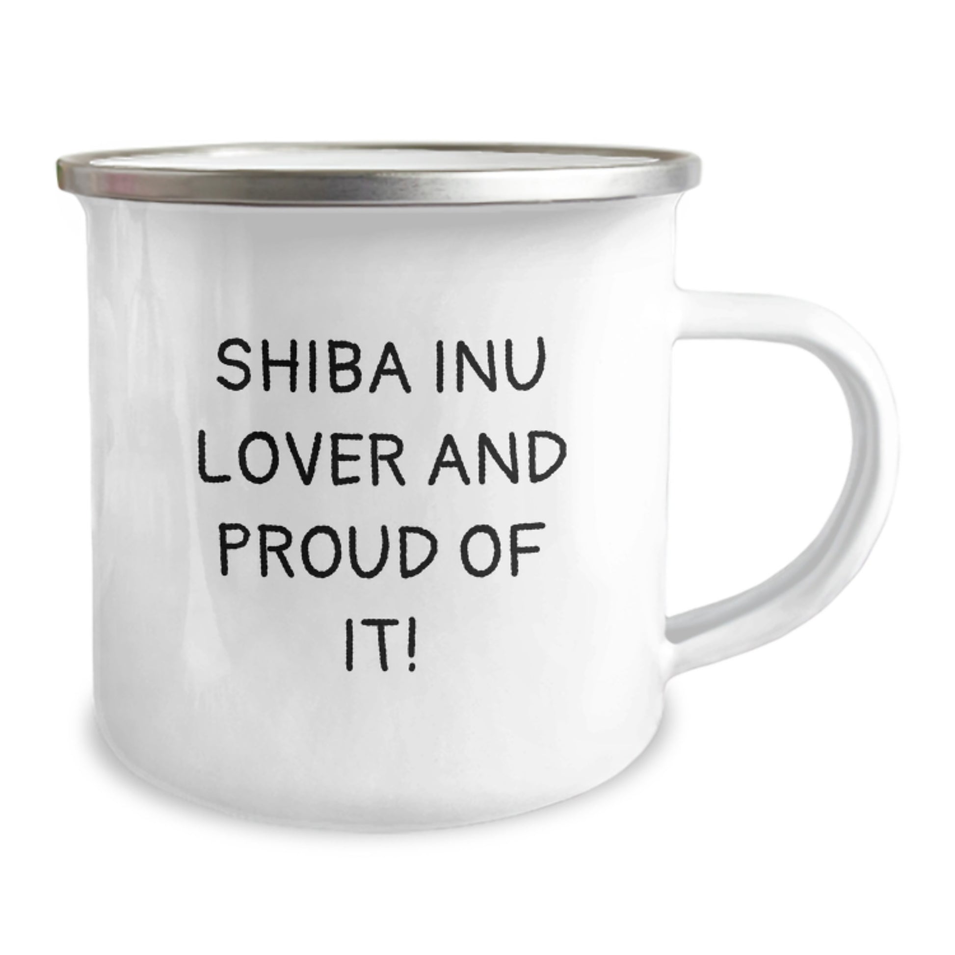 Shiba Inu Dog Lovers Gifts for Him or Her - Funny Camping Mug, 'Shiba Inu Lover And Proud Of It!' - Birthday Unique Gifts from Friends to Family - Image 2