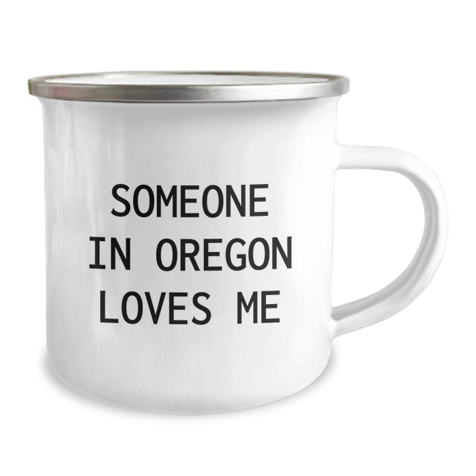 Oregon Camping Mug, 'Someone In Oregon Loves Me' Funny Quote, Gifts from Friends, Family, or Coworkers for Birthday - Image 2