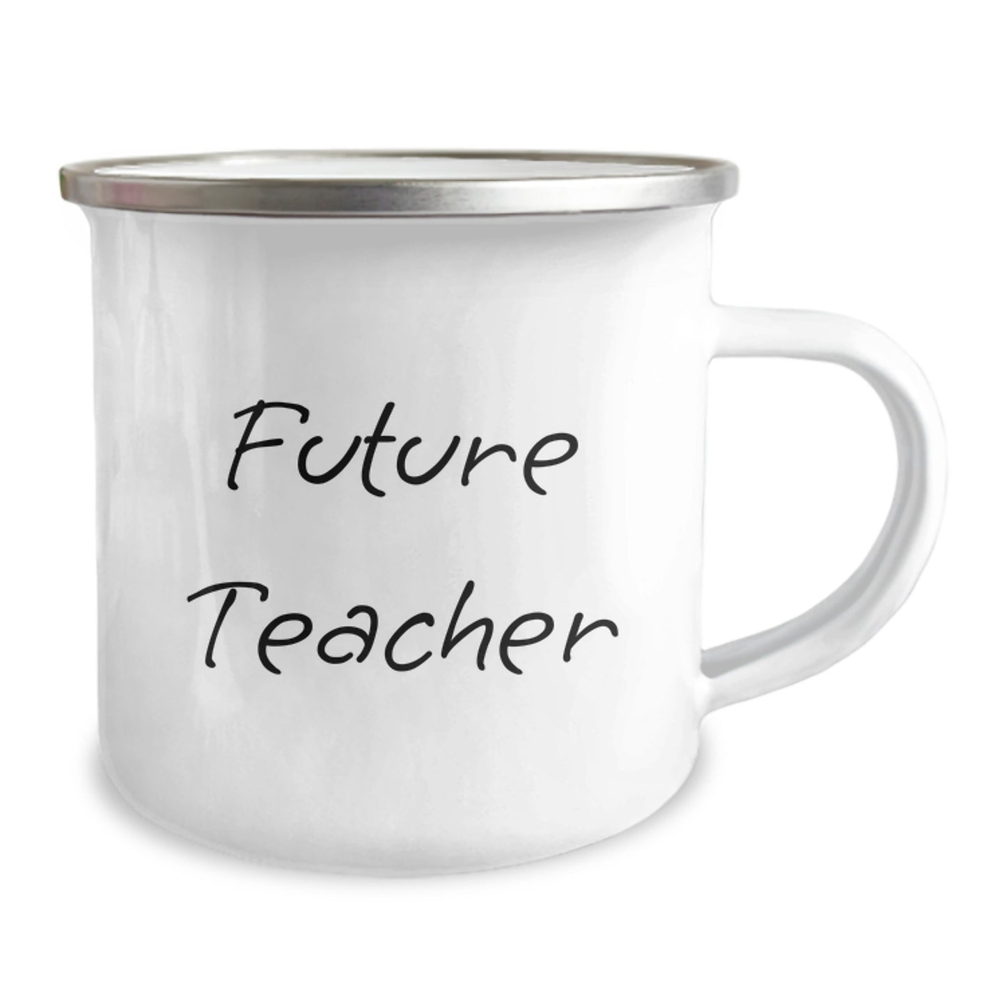 Funny Future Teacher Gifts for Men from Friends - Unique Camping Mug for Teacher Appreciation Graduation - Image 2