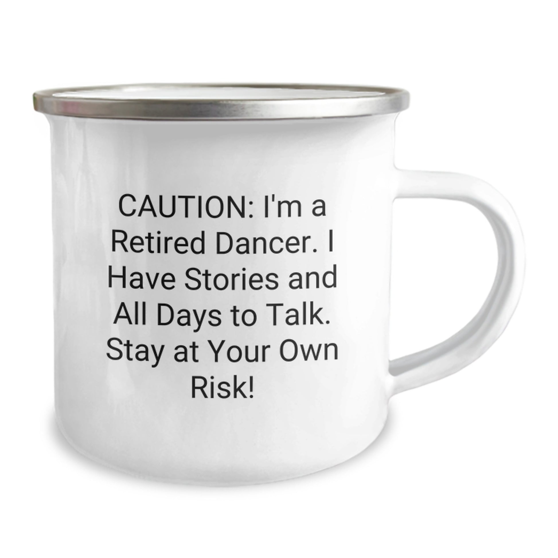 Funny Dancer Camping Mug Gifts from Family to Dancer Friends - Stay At Your Own Risk!, Gifts for Dancer Women, Dancer Gifts, Graduation Unique Gifts - Image 2