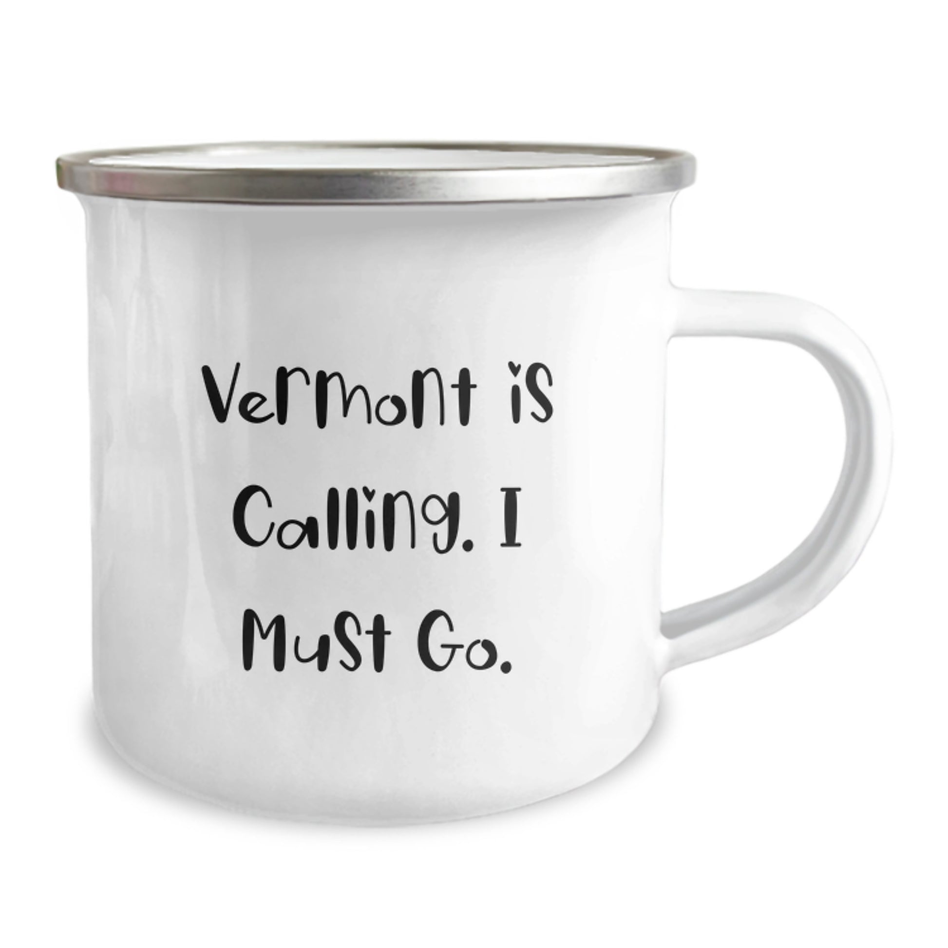 Vermont Adventures Gifts from Friends to Men Graduation Camping Mug, 'Vermont Is Calling. I Must Go.' - Image 2