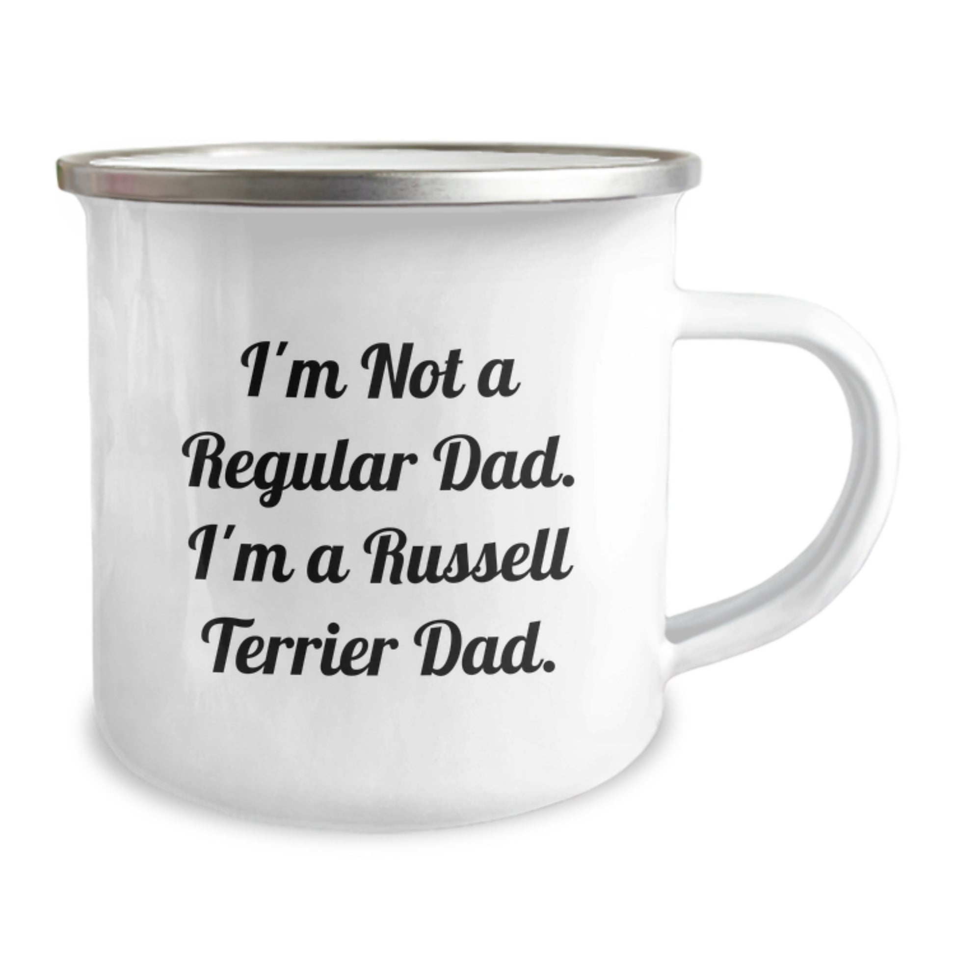 Funny Russell Terrier Dog Dad Gifts from Family for Graduation Unique Mugs - I'm Not A Regular Dad. I'm A Russell Terrier Dad. - Image 2