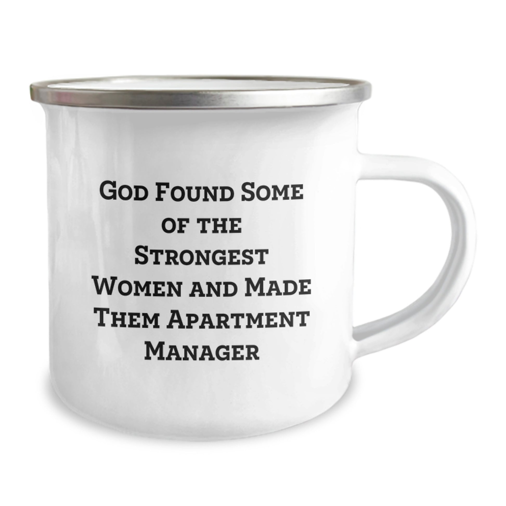Funny Apartment Manager Gifts for Her from Friends - 'God Found Some Of The Strongest Women And Made Them Apartment Manager' Birthday Unique Gifts for Her - Image 2