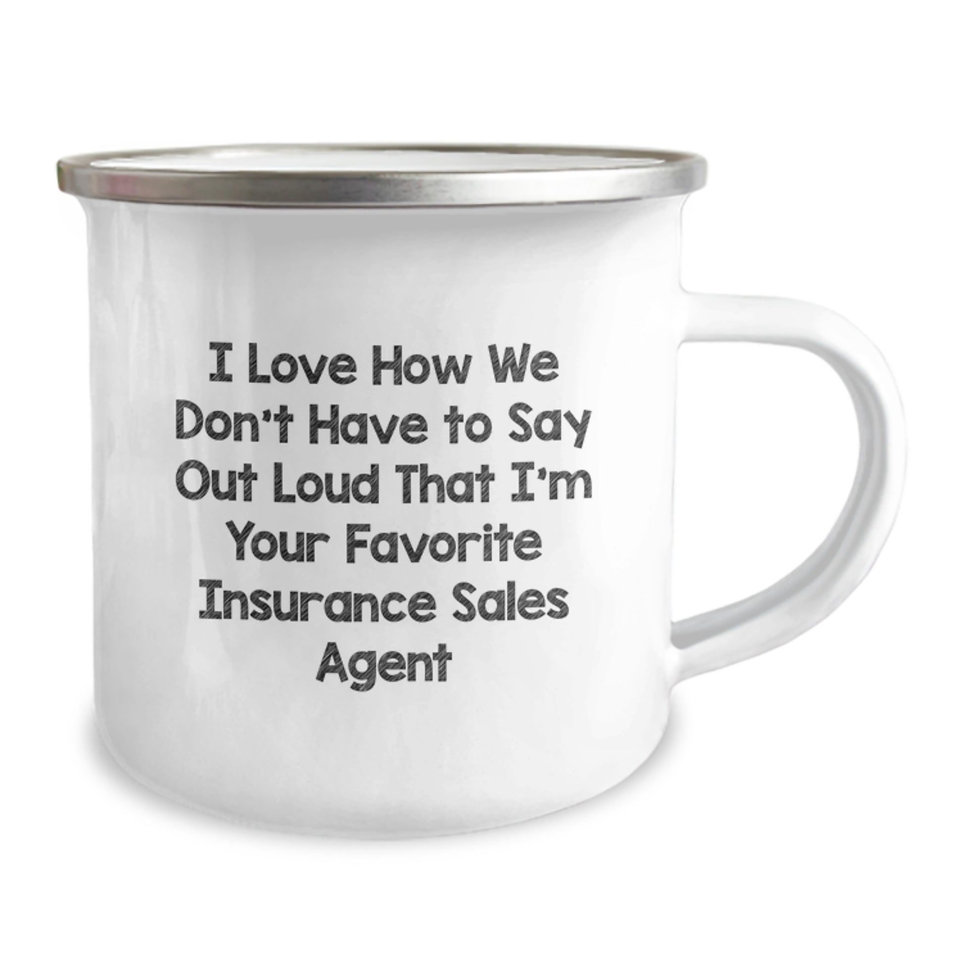 Insurance Sales Agent Gifts, Funny Quote Camping Mug, Gifts from Friends for Insurance Sales Agent Graduation, Unique Inspirational Present - Image 2