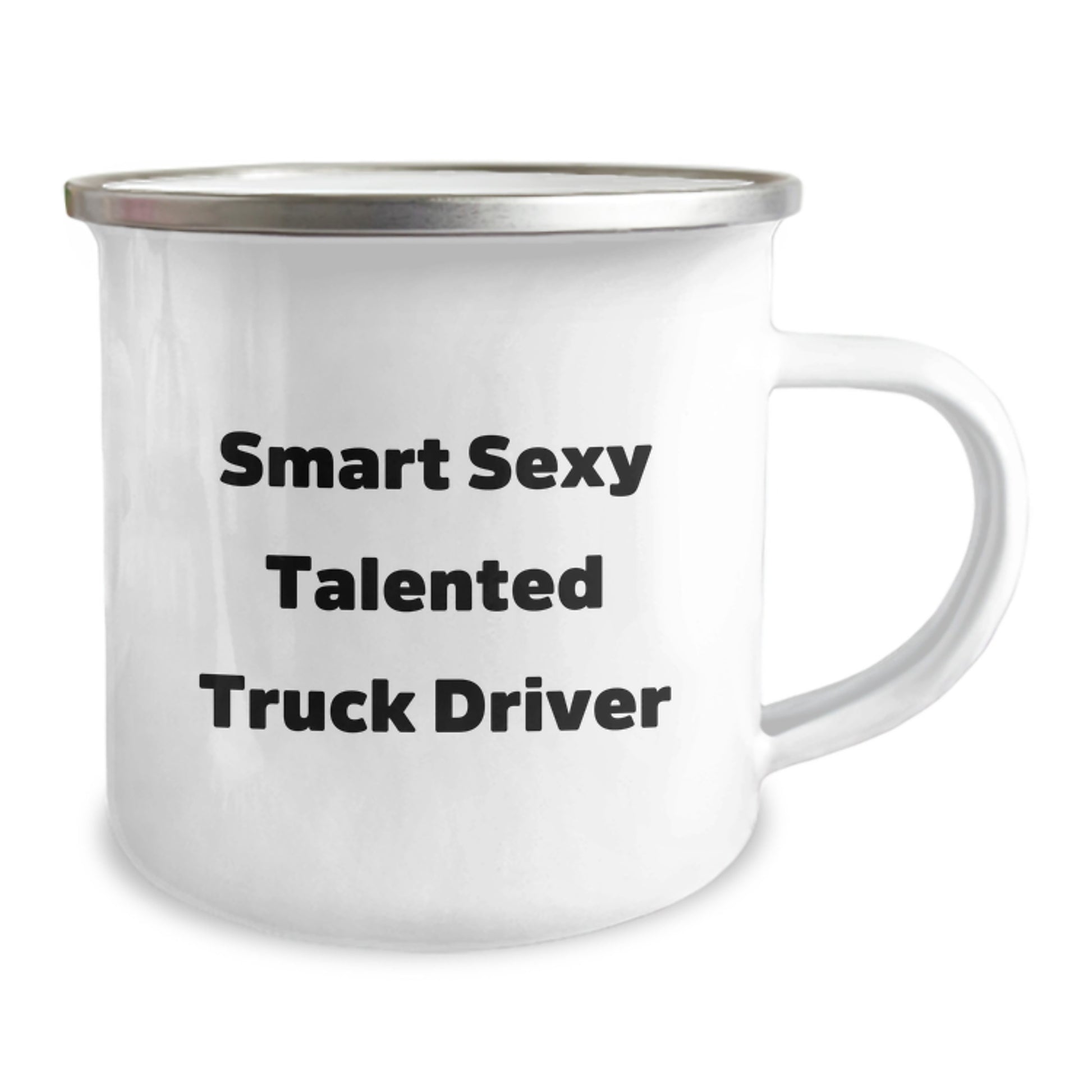Funny Truck Driver Gifts from Friends for Men - Smart Sexy Talented Truck Driver Camping Mug, Graduation Unique Gifts - Image 2