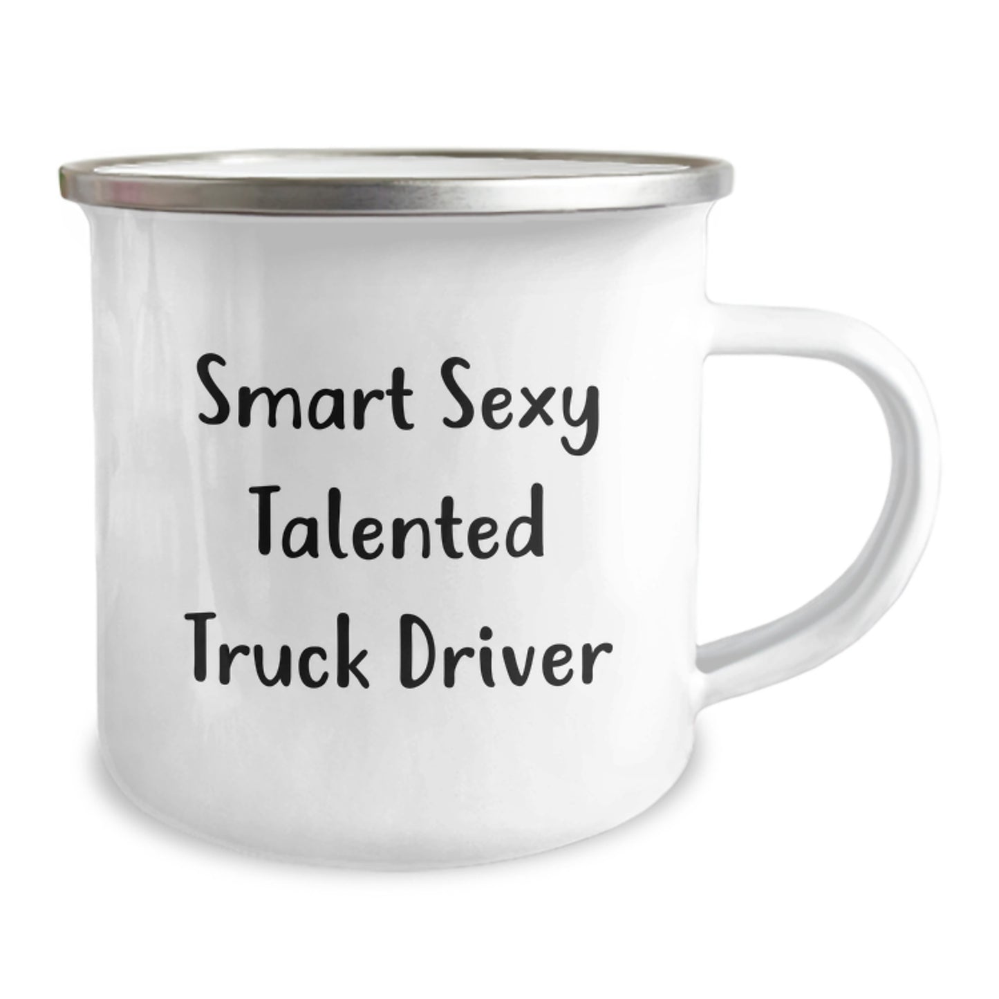 Funny Truck Driver Gifts for Men - Smart Sexy Talented Truck Driver Quote on Camping Mug, Gifts from Friends and Family for Graduation - Image 2